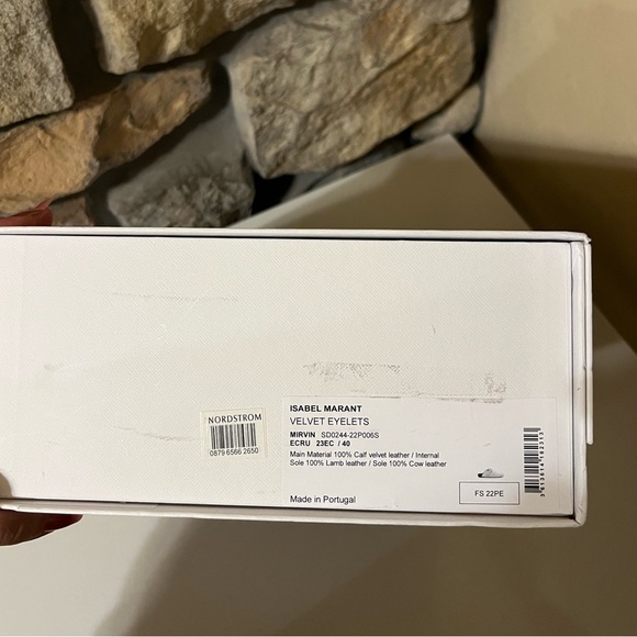 Isabel Marant Velvet Leather Suede Slip-On Mirvin Clogs NWB Size 40/ 9.5 - Picture 11 of 15